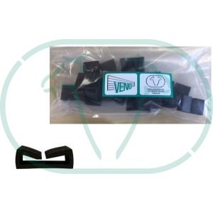 Dempingsrubbers 19 stuks voor Zelfsluiten Voerhek