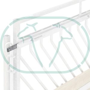 Koppelstrip tbv stelmechanisme Zelfsluitend voerhek