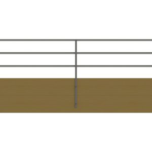 Kraamhokhek Hout H = 0,85 en L = 2,00 m