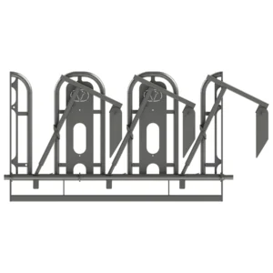 Melkhek Zweeds 40 cm - 3 stands - Nek 12 cm Rechts